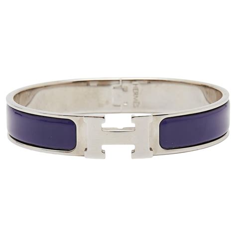 hermes purple bracelet